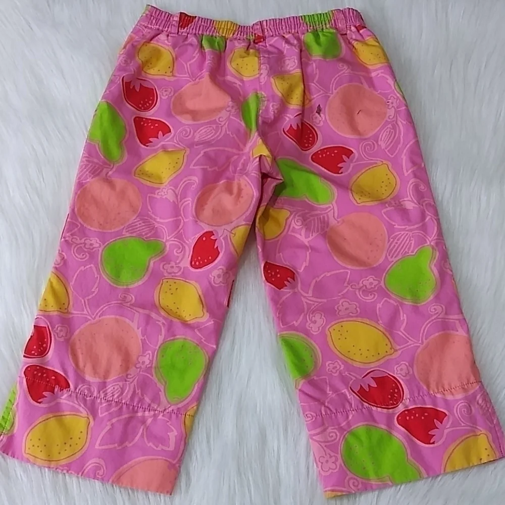 Lilly Pulitzer‎ Girls Fruit Print Capri